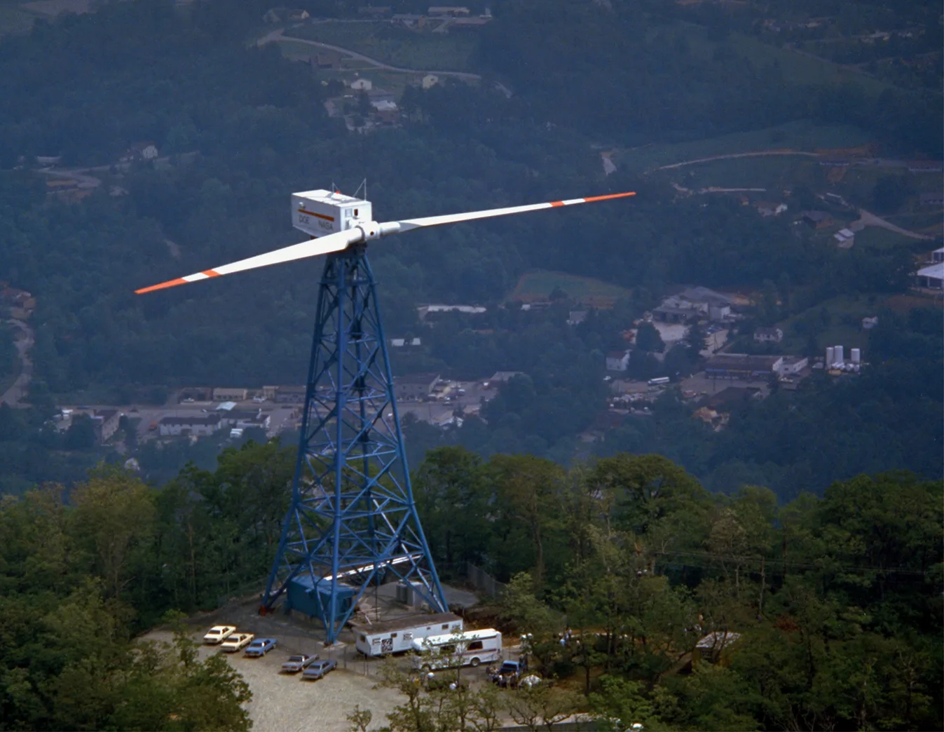 NASA/GE MOD-1 experimental wind turbine