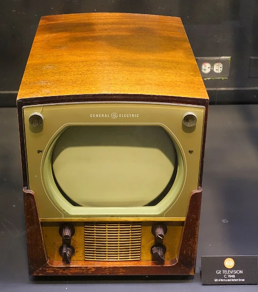 GE television · museum specimen