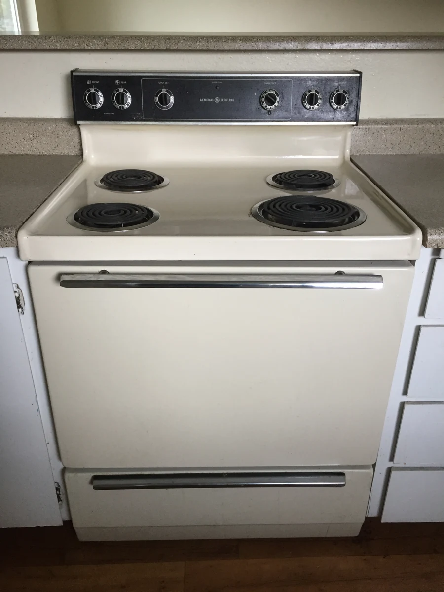 GE JBS03 0F2AD electric range