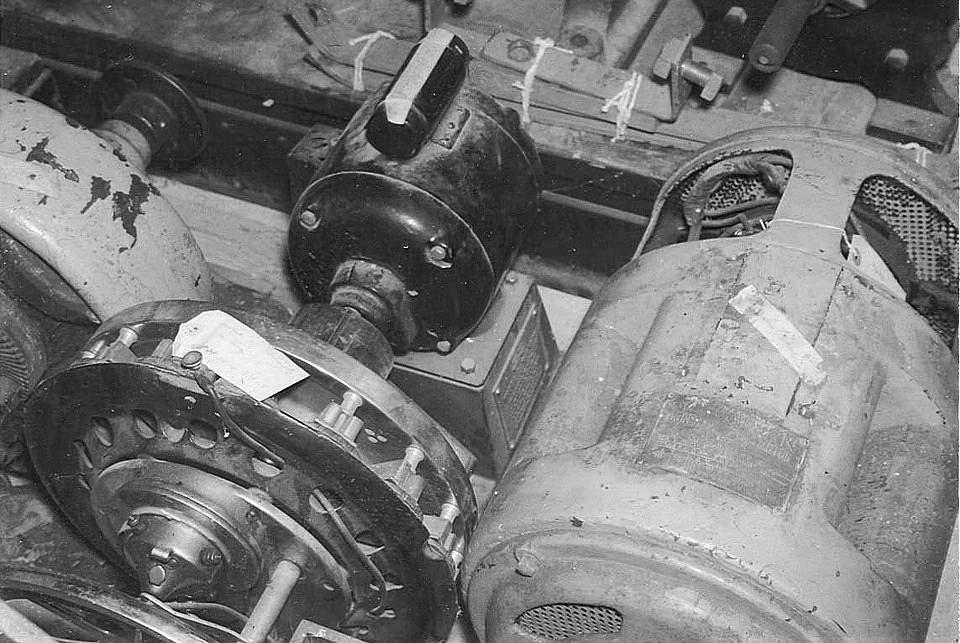 GE Wood System direct-current generator