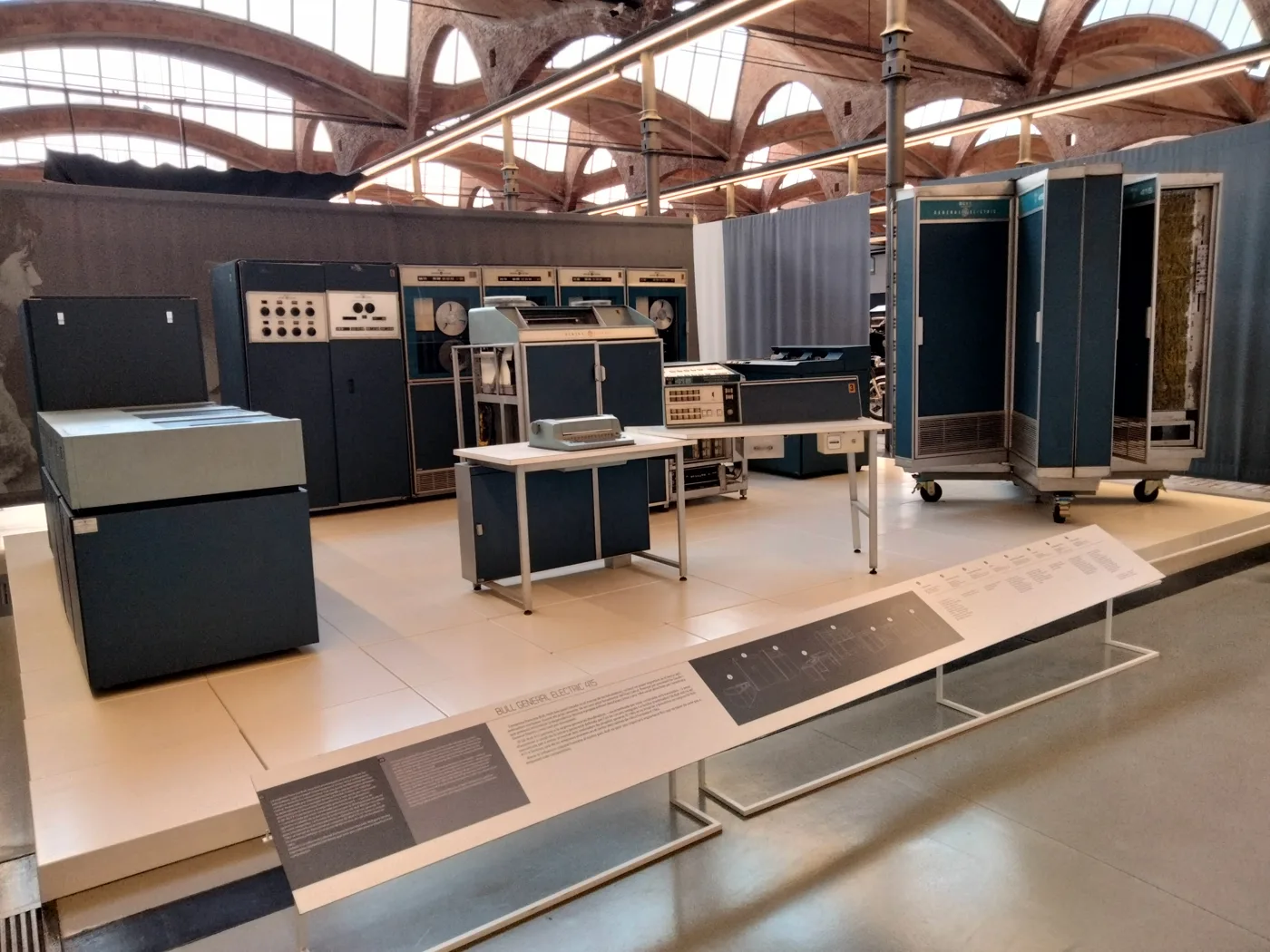 GE-Bull 415 computer · Seresco installation