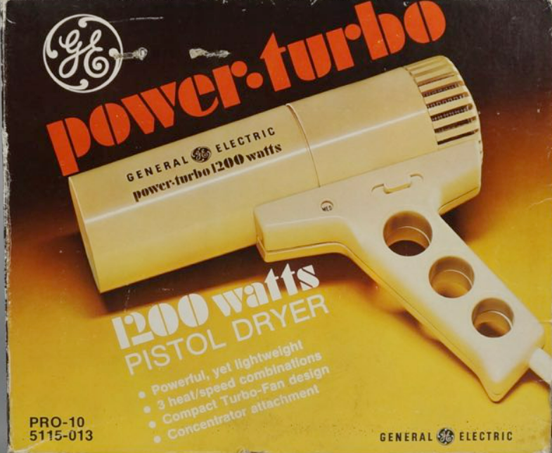 GE Power Turbo PRO-10 hair dryer