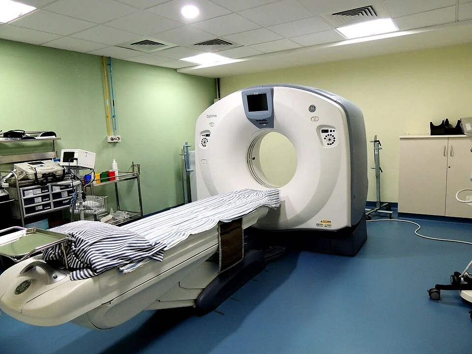 GE Optima CT scanner