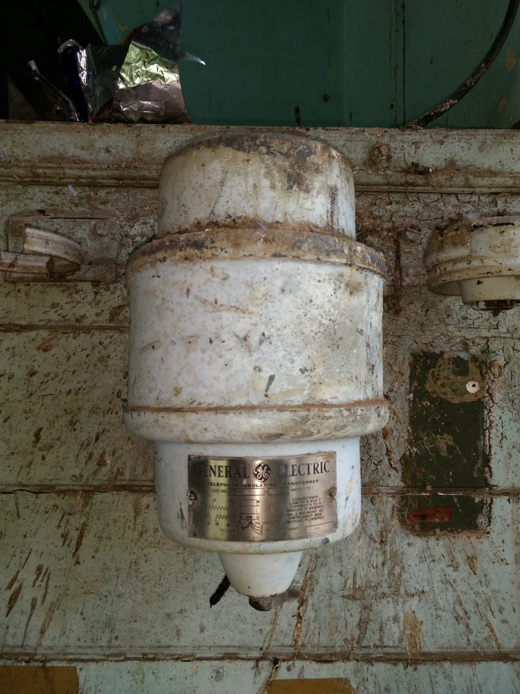 GE telephone insulating transformer