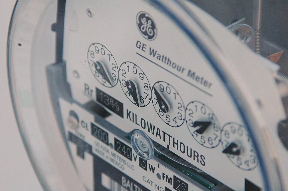GE watthour meter