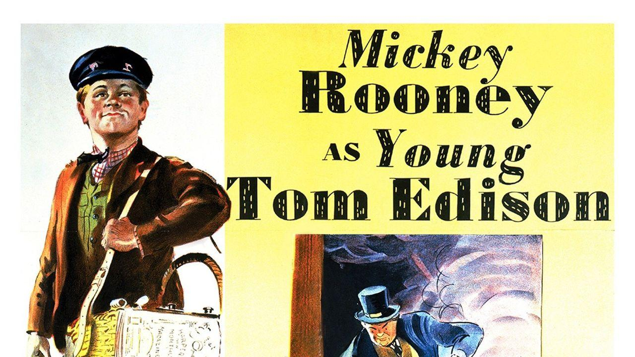 Young Tom Edison (1940) — poster artwork