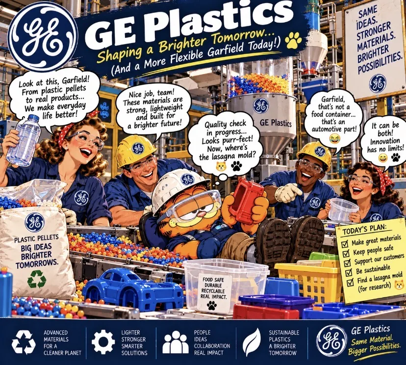 GE Plastics poster
