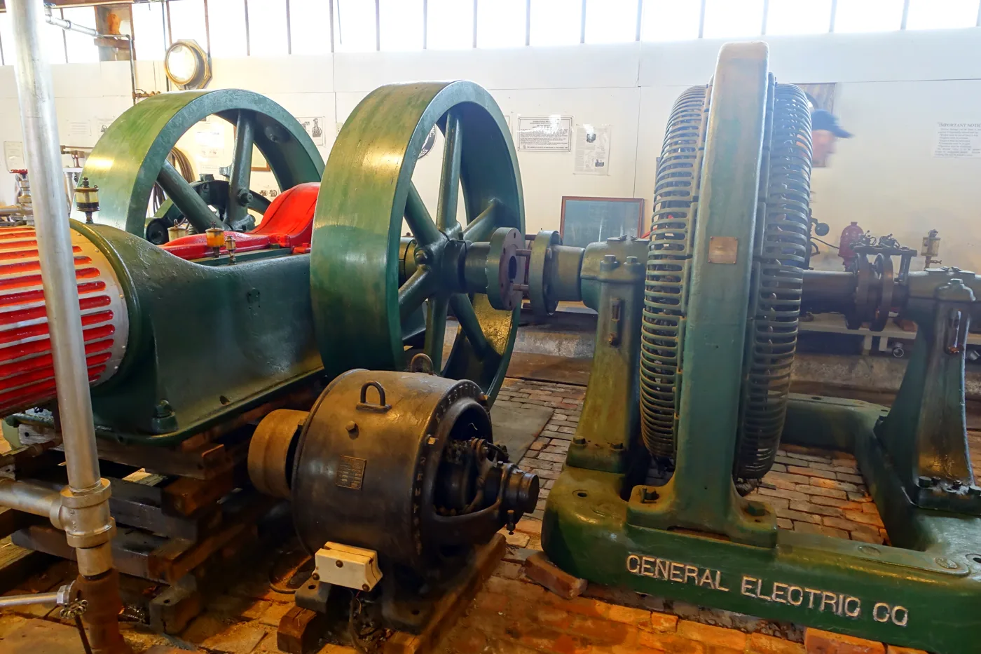 GE AC generator, New England Wireless & Steam Museum
