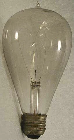 GE carbon lamp