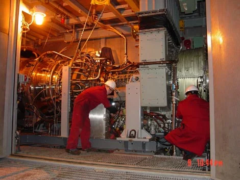 GE LM6000 gas turbine