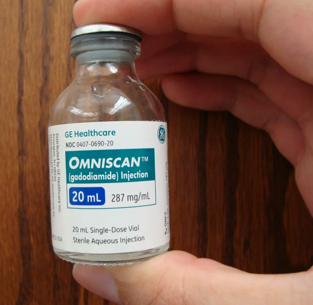 Omniscan MRI contrast agent, GE Healthcare