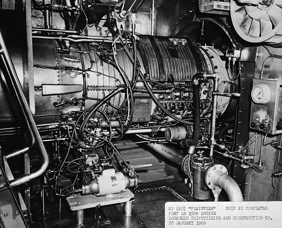 GE LM1500 · Plainview artifact