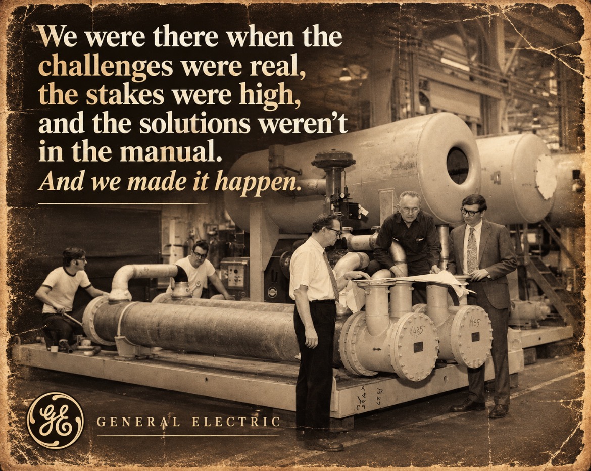 We were there when the challenges were real, the stakes were high, and the solutions weren’t in the manual. And we made it happen.