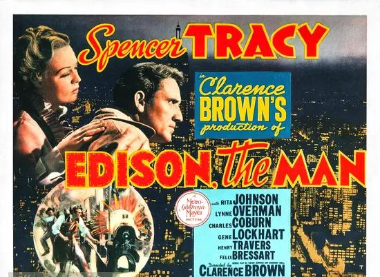 Edison, the Man (1940) — poster artwork