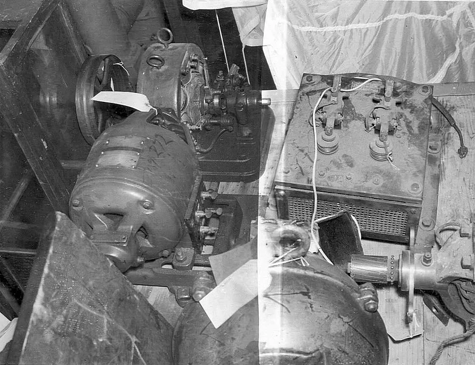 GE type RC4 direct current motor