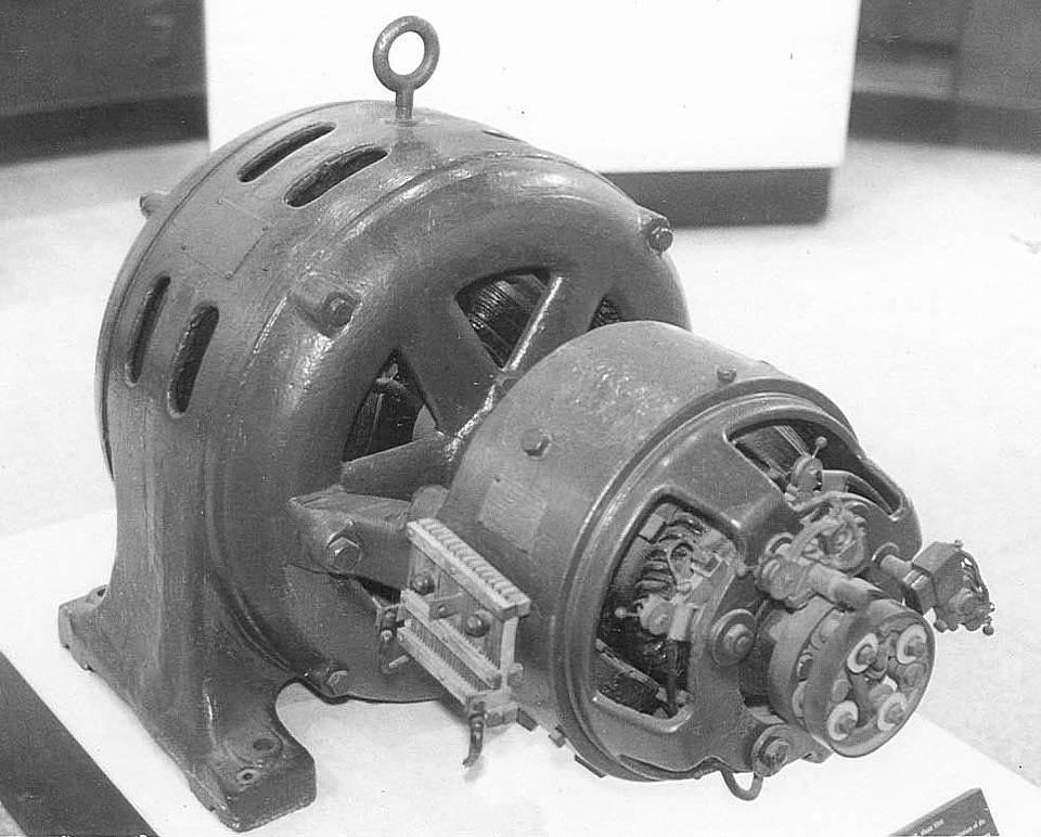 GE type ATB 6-13 AC generator