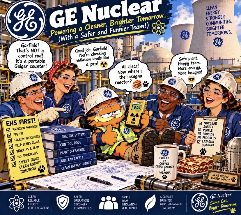 GE Nuclear poster