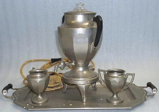 Edison Electric "Hotpoint" 144P48 5-piece percolator set