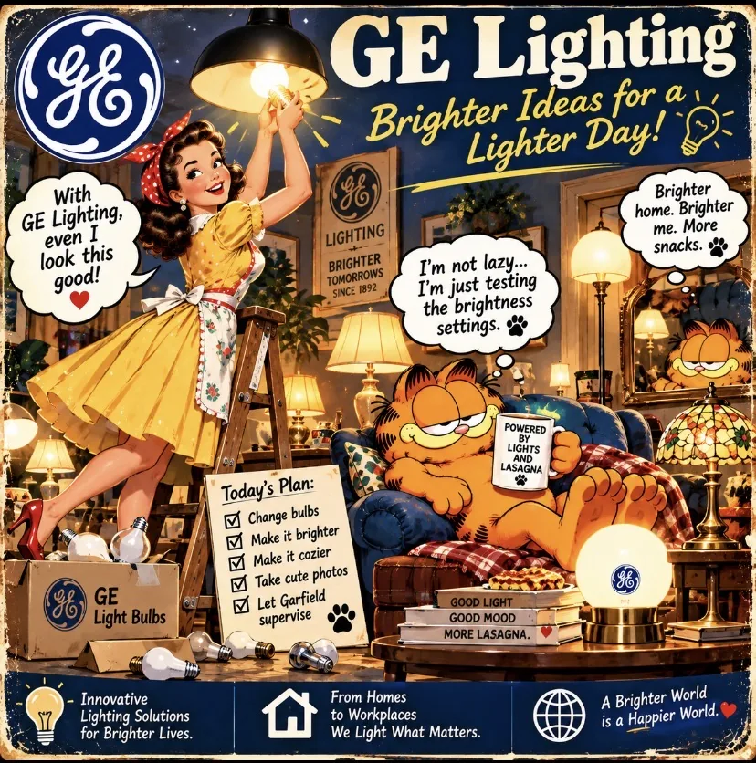 GE Lighting poster
