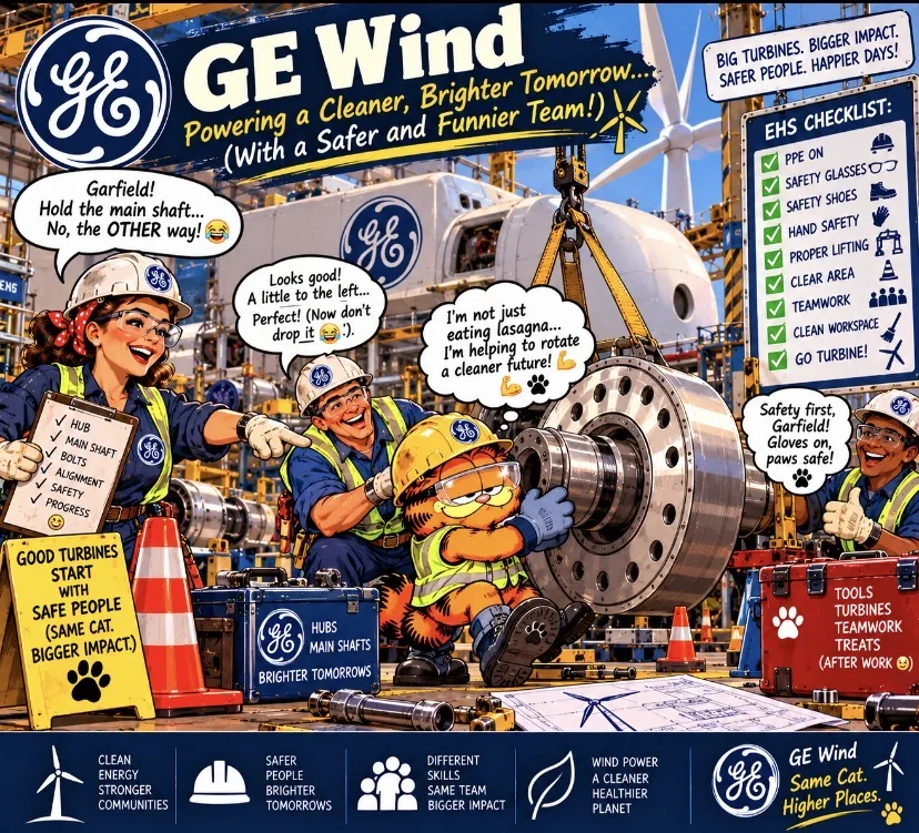 GE Wind poster