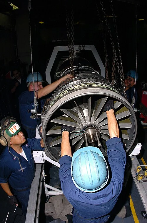 GE F414 turbofan