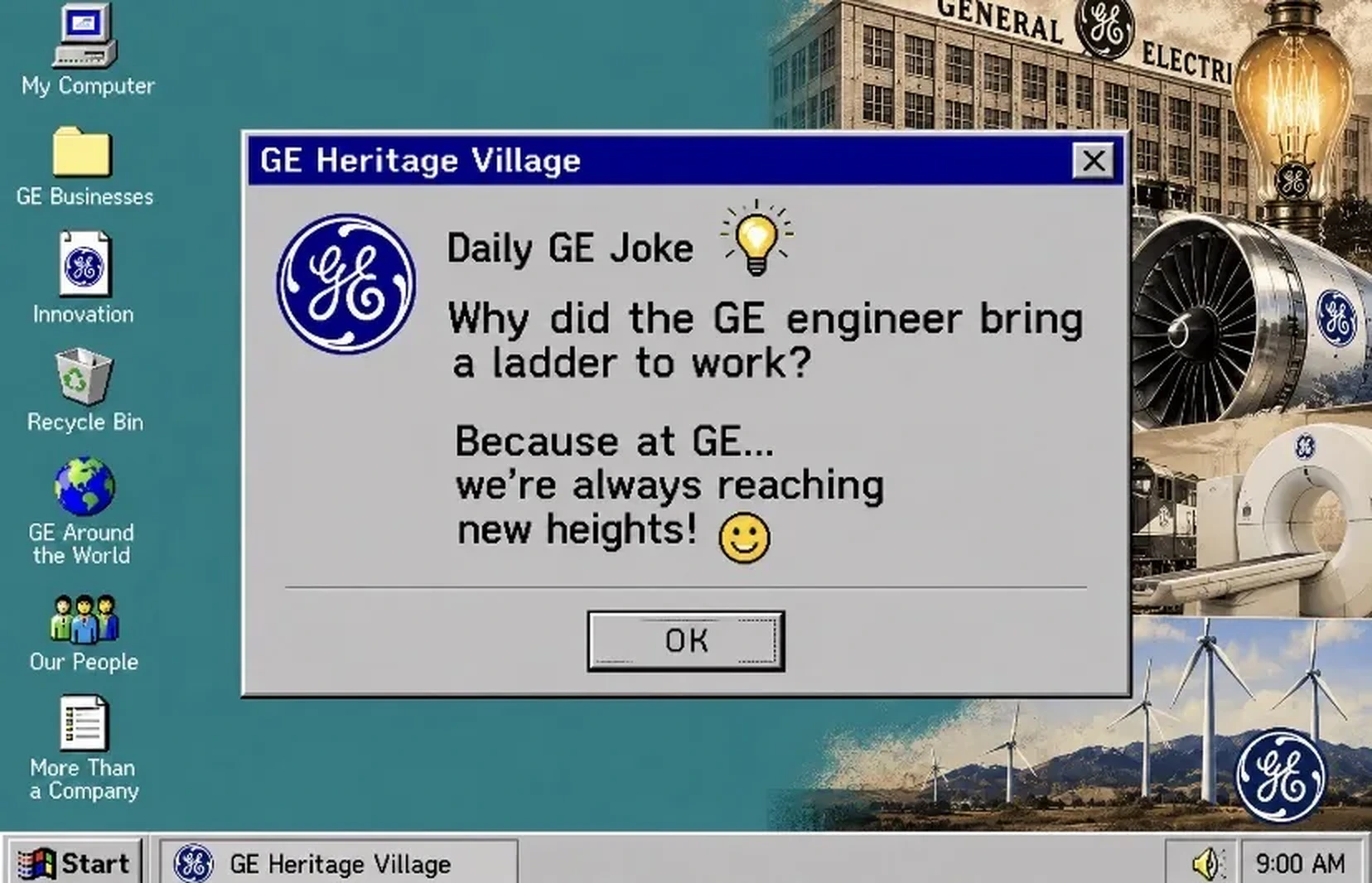 GE Engineers — Daily GE Joke poster
