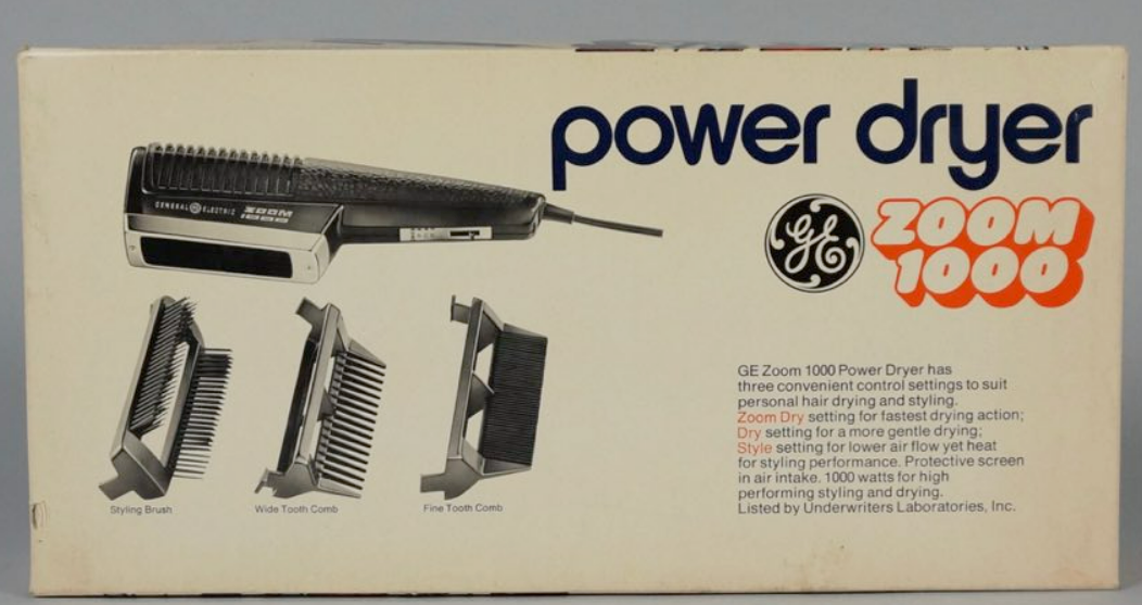 GE Zoom 1000 SD-5 hair styling set