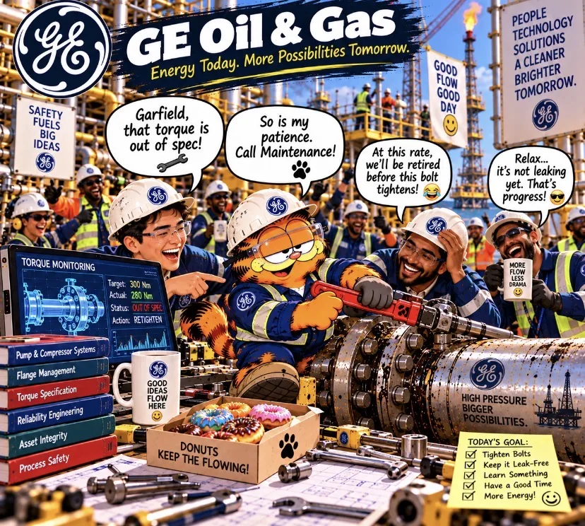 GE Oil & Gas poster