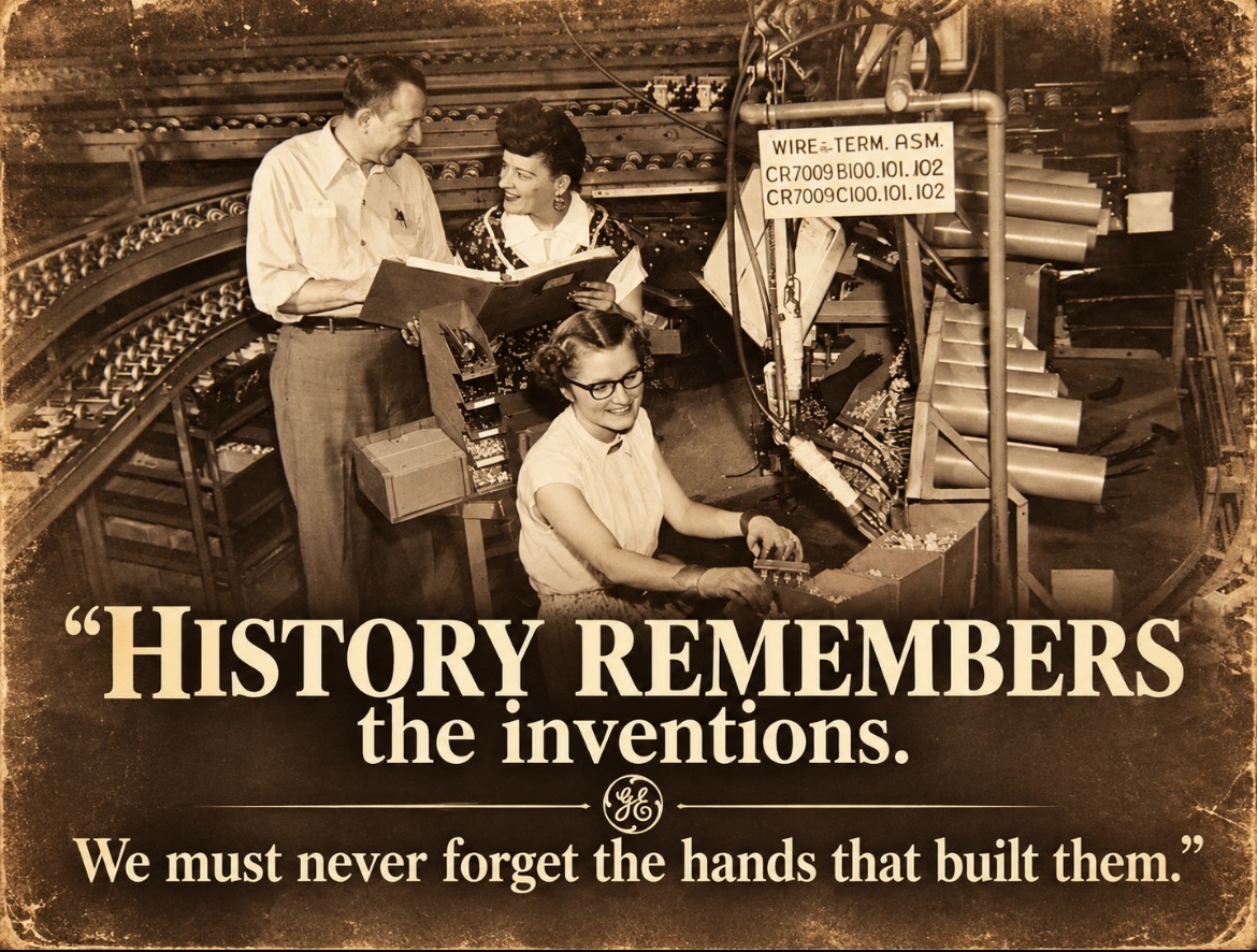 History remembers the inventions. We must never forget the hands that built them.