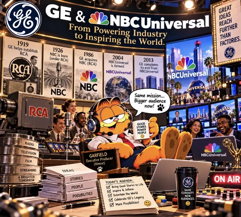 GE & NBCUniversal poster