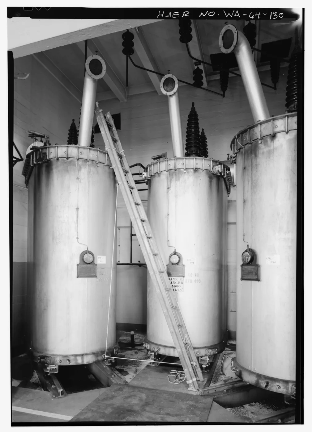 GE 9,000 kVA transformers, circa 1920s