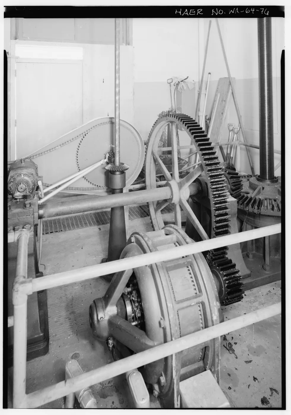 GE induction motor, circa 1911