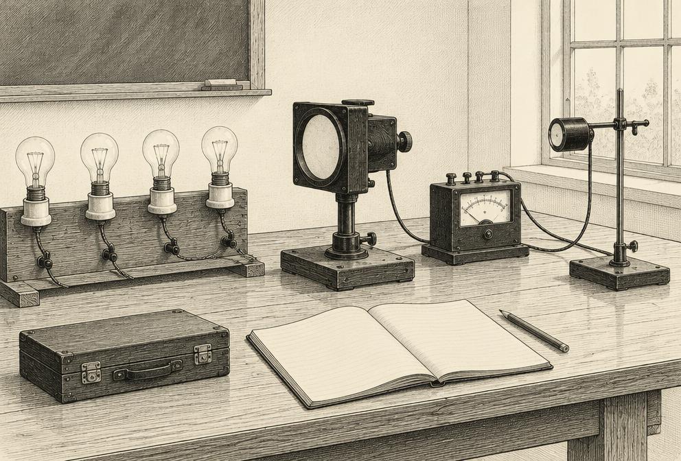 Representative illustration for NELA School of Lighting training records; not the exact model